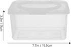 2pcs Wipe Dispenser Reusable Baby Wipe Container Nursery Home Baby Wipe Holder