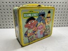 2 Vintage 1979 Sesame Street Metal Lunchbox Aladdin 70s Lunch Box No Thermos