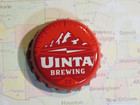 Beer Bottle Crown Cap   Uinta Brewing Co   Salt Lake City  Utah Craft Brewery
