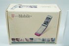 Motorola Razr V3 Pink Flip Phone T-mobile Bundle Box Manual Accessories Vtg 