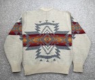 Vintage Pendleton High Grade Western Wear Wool Aztec Tribal Navajo Men s Sz M