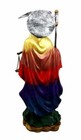 Rainbow Robe All Powerful Holy Death Santa Muerte Day Of The Dead Figurine
