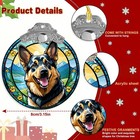 Funny German Shepherd Christmas Ornaments For Tree  Dog Christmas Ornament      
