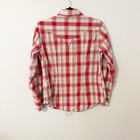 Vintage Rockmount Ranch Wear Red Plaid Snap Button Western Shirt Small medium