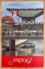 1967 Expo67 Expo 67 Montreal World   s Fair Poster Set Of 4 Vintage Orignals Nos