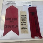 Interesting Reunion Ribbons 2nd Vermont Infantry Regt  -related To Gen  W  Henry