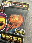 Nick Castle Auto Signed Michael Myers Blacklight Funko Halloween Beckett Bas Coa