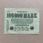 1923 Germany 100000 Mark Banknote  Germany Note Paper Money Bill Post Wwi