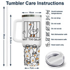 Scooby Doo Run Tumbler 40oz Stainless Steel Travel Mug With Handle Y070726