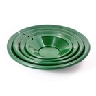 Asr Outdoor Green Gold Mining Pans For Gold Prospecting 2 Riffle Types 4pc Set