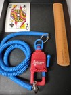 Super Cool Lucky Eagle Casino Red And Blue Keychain Lanyard