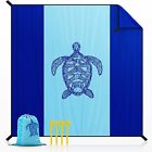 New  Ocoopa Diveblues Beach Blanket Sand Proof 10 x 9  Fits 1-8 Adults Easy Pack