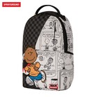 Sprayground X Peanuts Franklin Sharks In Comics Backpack Snoopy Limited
