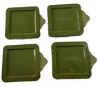 Temp-tations  4  Presentable Ovenware By Tara Old World 10oz Each W Lids Euc