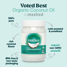 Nutiva Organic  Cold-pressed  Unrefined  Virgin Coconut Oil From Fresh  Non-gmo 