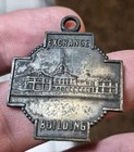 Rare 1876 Centennial Exposition New York Exchange Building Medal Pendant 