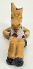 Vintage Ceramic Donkey Chilling Posing Laying Out Made In Japan