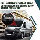 Double Cup Holder Fits Fiat Ducato Peugeot Boxer Citroen 2007 
