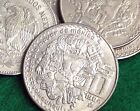 Mexico  50 Pesos  Topless Aztec Moon Goddess 50 Peso Coin  1982-1984 Type