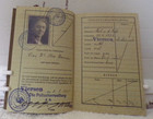 Post Ww1 German Empire Deutsches Reich Riese-pass passport 