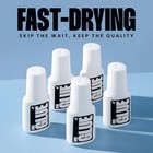Extra Strength Nail Glue  Nail Glue For Nail Tips  Brush-on Formula For No 1