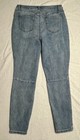 Fashion To Figure Skinny Zipper Jeans Women s Sz 12 High Rise Stretch Denim Blue