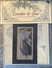 Lavender   Lace Cross Stitch Chart Pattern Fairy Grandmother Ll42    new