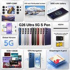 G26 Ultra 128g 5g Unlocked Cell Phone Smartphone Android 15 Cheap Mobile Phone