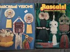 Macrame Vintage Pattern Books Booklets Lot Of 13