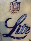 Miller Lite Beer Metal Sign - Retro Vintage Miller Brewing Company High Life