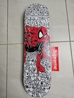 Super Rare Spiderman Glow In The Dark Huf Skateboard Deck Marvel Comics