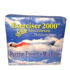 Exerciser 2000 Elite Multispeed Platinum Passive Exercise Machine Open Box Vtg