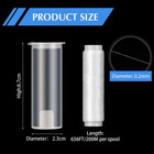 2 4 8 Pieces Fishing Thread Nylon Elastic Invisible Magic Fishing Line Bait Thre