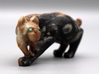 Wilfred Cheama Picasso Marble Zuni Bobcat Fetish