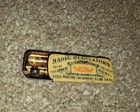 Antique Magic Foot Draft Co  Quack Medicine For Rheumatism Tin Very Rare 