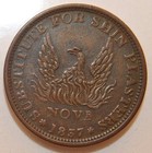1837 Hard Times Token- Millions For Defence-low 46 - Ht 57- Lot 111