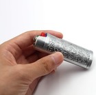Lucklybestseller Metal Lighter Case Cover 1 Count  pack Of 1   Silver Gray 
