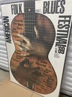 Vintage American Folk Blues Festival Original 1969 Concert Poster Kieser