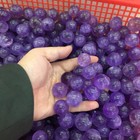 20-25mm Natural Amethyst Crystal Sphere Quartz Rock Stone Energy Ball Healing