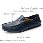 Loafers Mens Premium Genuine Leather Shoes Fashion Slip On Driving Shoes Casual