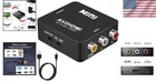 Full Hd Rca To Hdmi Converter - Supports Multiple Devices With Usb Power