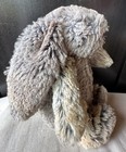 Jellycat Small Bashful Woodland Babe Bunny Plush Stuffed Grey Brown Gold 8   