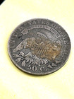 1830 Capped Bust Silver Half Dollar Rare Key Date Type Coin Residue  529