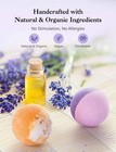 Handmade Bath Bombs Gift Set - 12 Organic Fizzing Soothing Bombs For Home Spa