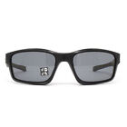  oo9247-15  Mens Oakley Chainlink Sunglasses - Matte Black   Grey Polarized Lens