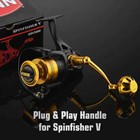 Gomexus Power Handle 65mm Only For Penn Spinfisher V 2500-4500 Plug And Play