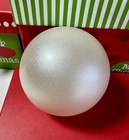 New Indianapolis 500 87th Running 2003 Silver Christmas Bulb Souvenir Ornament