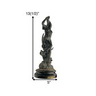 Antique Sculpture    la Nuit    Metal By Auguste Cadet French Art Nouveau Decor