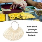 Chazcool Bracelet Sizer Measuring Tool  Plastic Bangle Bracelet Cuff Jewelry 