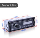 Radio Car Stereo Bluetooth Single 1din Mp3 Player Fm usb aux In-dash Head Unit